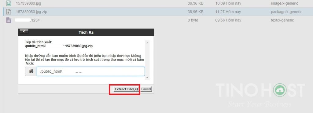Hướng dẫn cách nén và giải nén trên hosting dùng Cpanel 49 Hướng dẫn cách nén và giải nén trên hosting dùng Cpanel 12