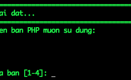 Hướng dẫn cài đặt HOCVPS Script