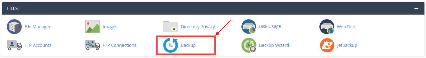 [cPanel] - Hướng dẫn tạo bản Backup cPanel Control Panel ⚡⚡⚡ 1