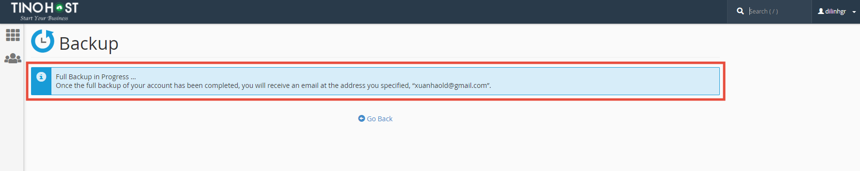 [cPanel] - Hướng dẫn tạo bản Backup cPanel Control Panel ⚡⚡⚡ 4