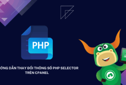 Hướng dẫn thay đổi thông số PHP Selector trên cPanel