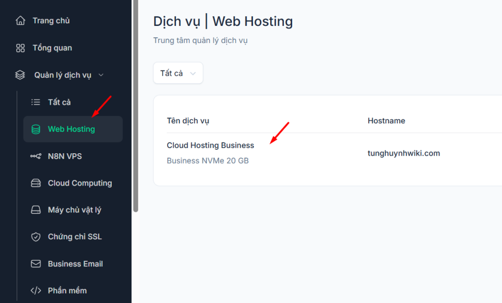 Hướng dẫn thay đổi thông số PHP Selector trên cPanel 2 Truy cập PHP Selector trên cPanel