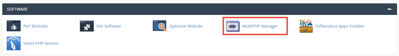 [cPanel] - Hướng dẫn cấu hình sử dụng nhiều phiên bản PHP trên cùng Hosting 1
