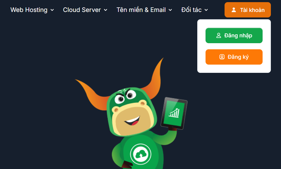 Hướng dẫn thiết lập tài khoản Mail lên Outlook 1 Đăng nhập cPanel