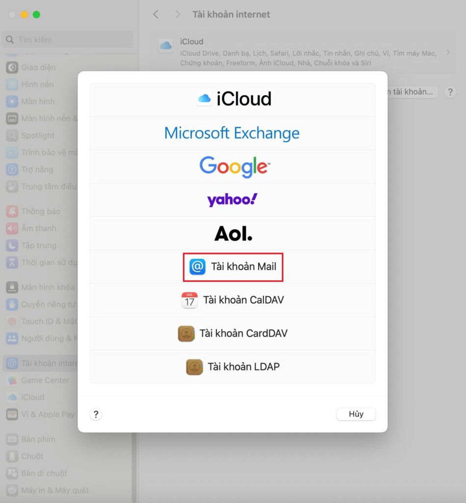 Hướng dẫn cấu hình email doanh nghiệp trên phần mềm Mail trên MacOS 11 Thiết lập email doanh nghiệp trên ứng dụng Mail (MacOS)
