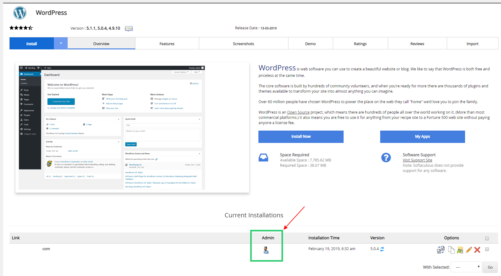 [WordPress] - Hướng dẫn cài đặt nhanh website WordPress qua Softaculous 8