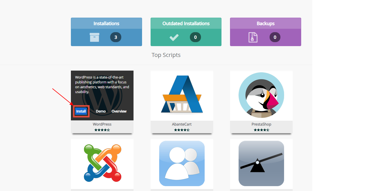 [WordPress] - Hướng dẫn cài đặt nhanh website WordPress qua Softaculous 2