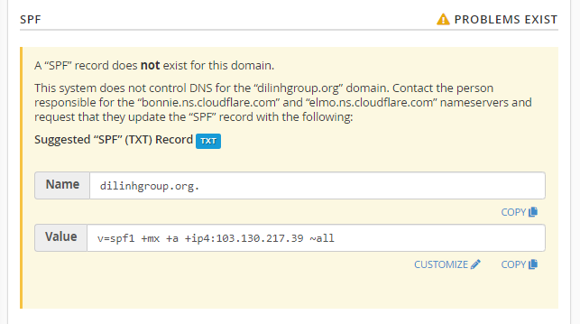 [cPanel] - Email Deliverability 5