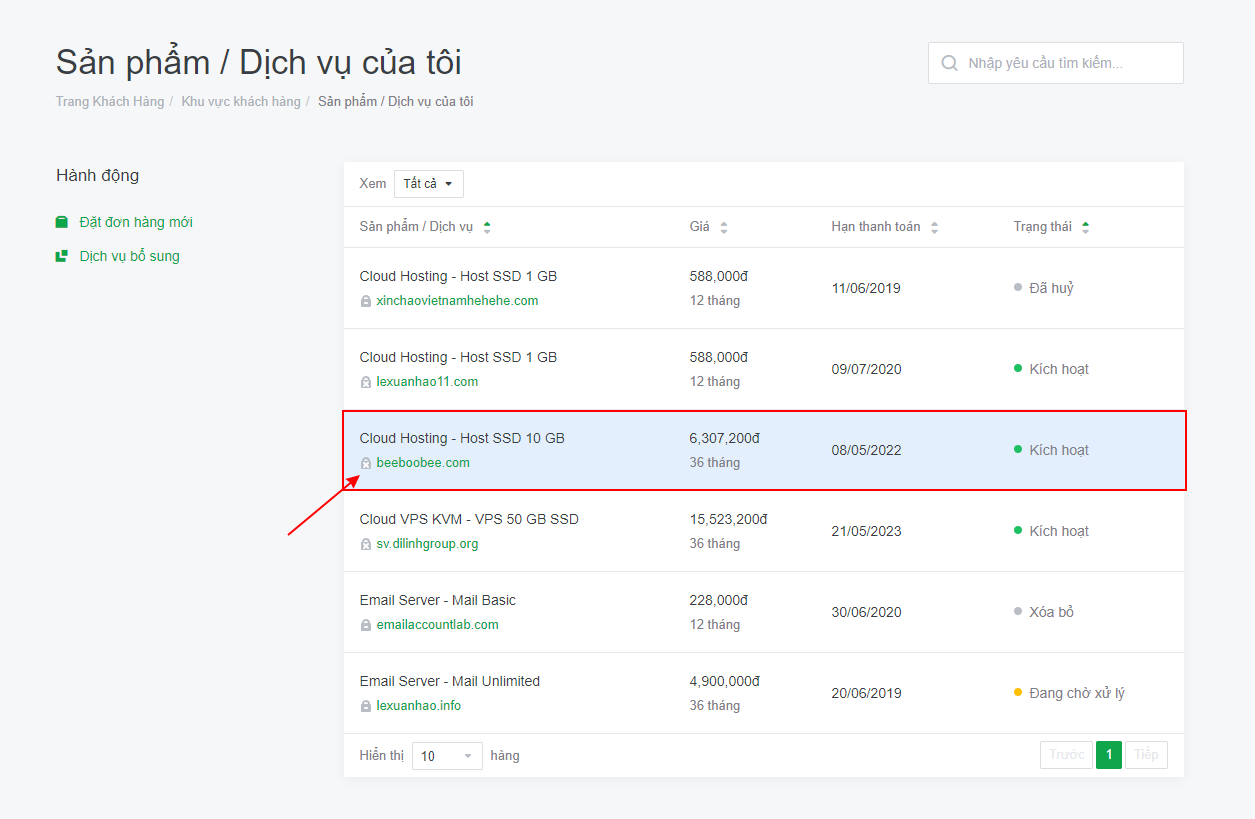 [cPanel] - Hướng dẫn truy cập bảng điều khiển cPanel 5
