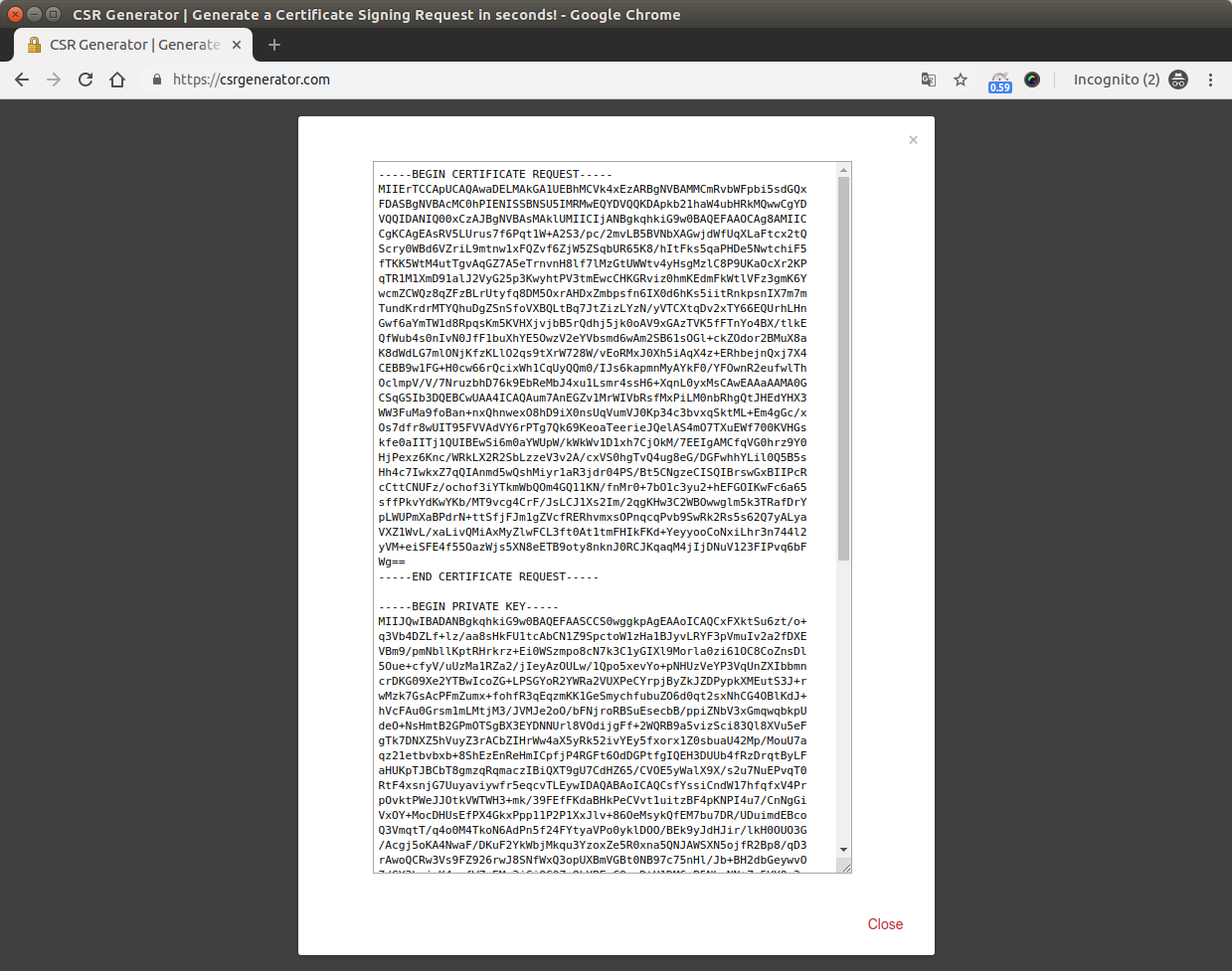 Hướng dẫn tạo CSR(Certificate Signing Request) 2