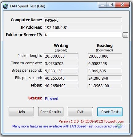 Top 5 phần mềm đo tốc độ Internet cho máy tính năm 2024 1 Phần mềm kiểm tra tốc độ mạng LAN Speed Test (Lite)
