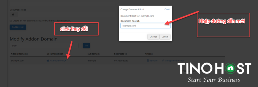 [cPanel] - Quản lý addon domain (Tên miền addon) trên cpanel 5
