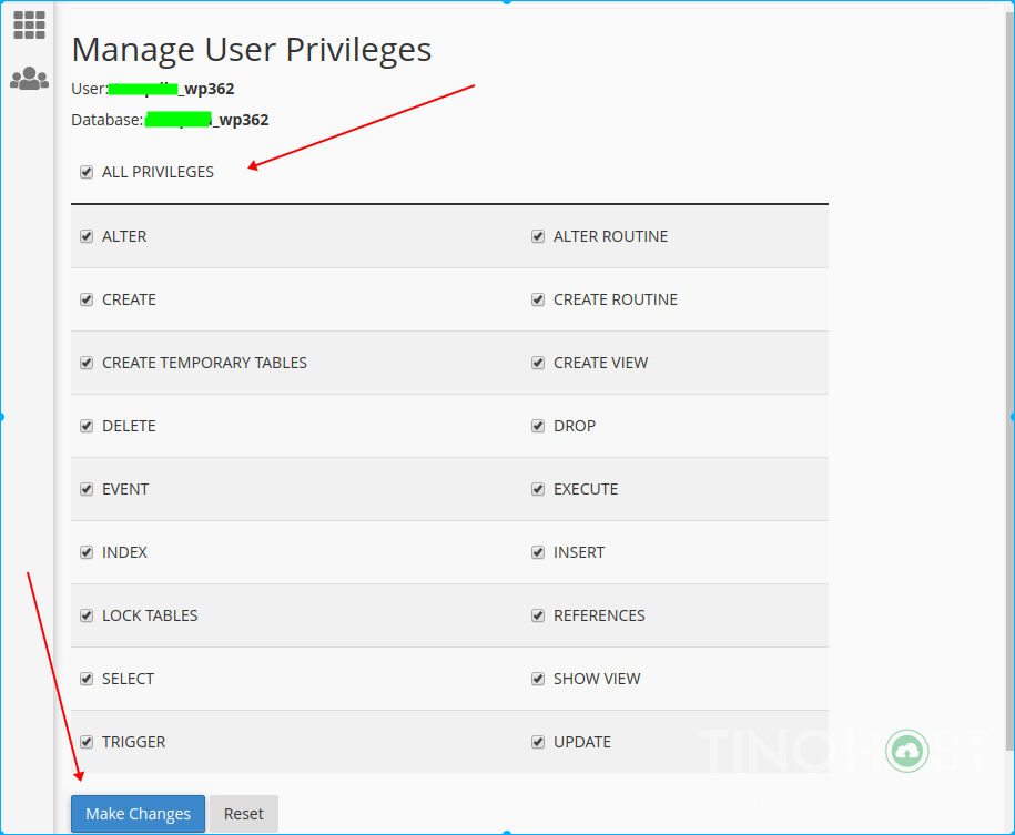 Cách khắc phục không kết nối được database trên host 3