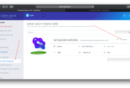 Tạo và quản lý Subdomain trong CyberPanel