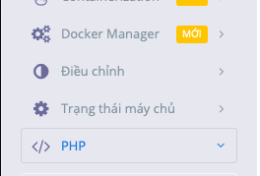 Chỉnh sửa các  thông số PHP trên CyberPanel