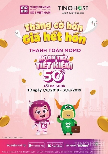 Cùng TinoHost và MoMo xóa tan không khí ảm đạm của tháng cô hồn nào!