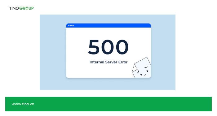 Lỗi 500 cũng là một dấu hiệu phổ biến