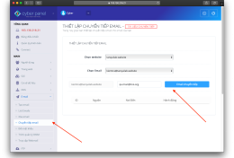 Cấu hình chuyển tiếp email trên CyberPanel (Forwarding)