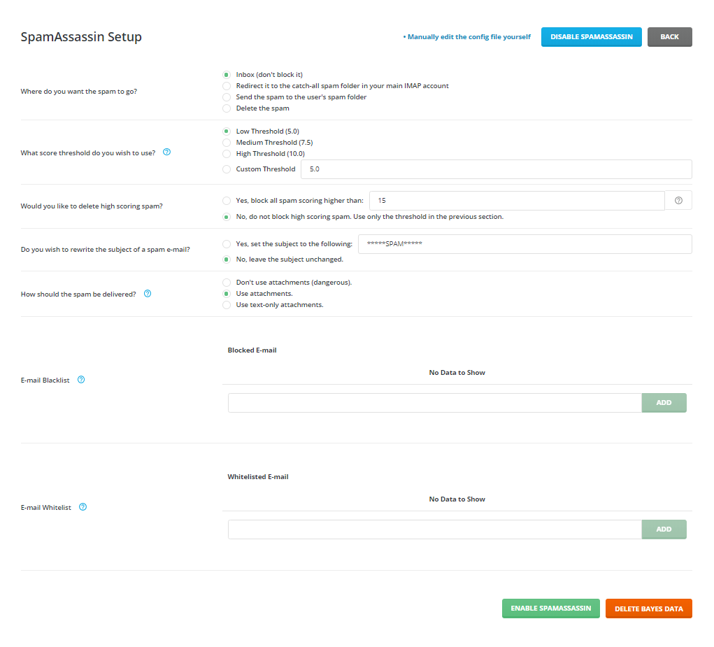 Hướng dẫn cài đặt và cấu hình SpamAssassin 2
