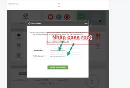 Hướng dẫn sử dụng Recuse mode VPS thông qua Tino panel