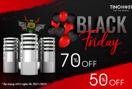 [Black Friday] Chỉ 2 ngày vàng – ngập tràn ưu đãi lên đến 90% tại TinoHost
