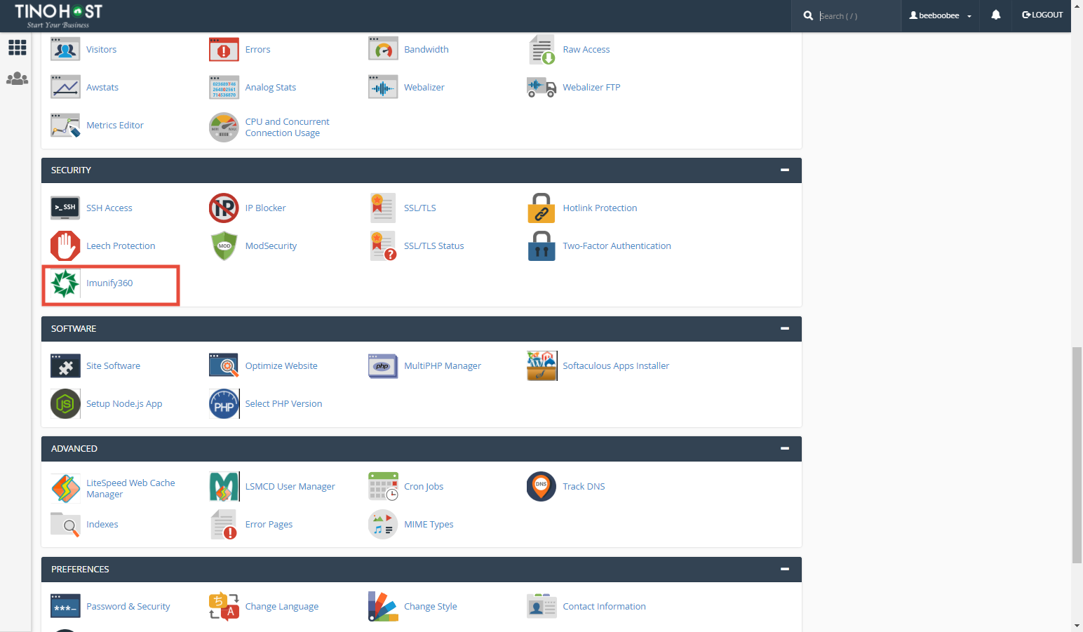 [cPanel] - Kiểm tra mã độc hoặc các vấn đề liên quan đến dữ liệu với Imunify360 1