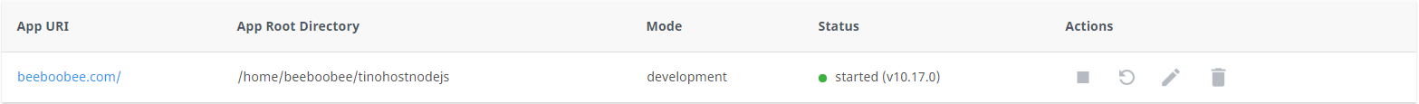 [cPanel] - Cài đặt Nodejs với Setup Node.js App 5