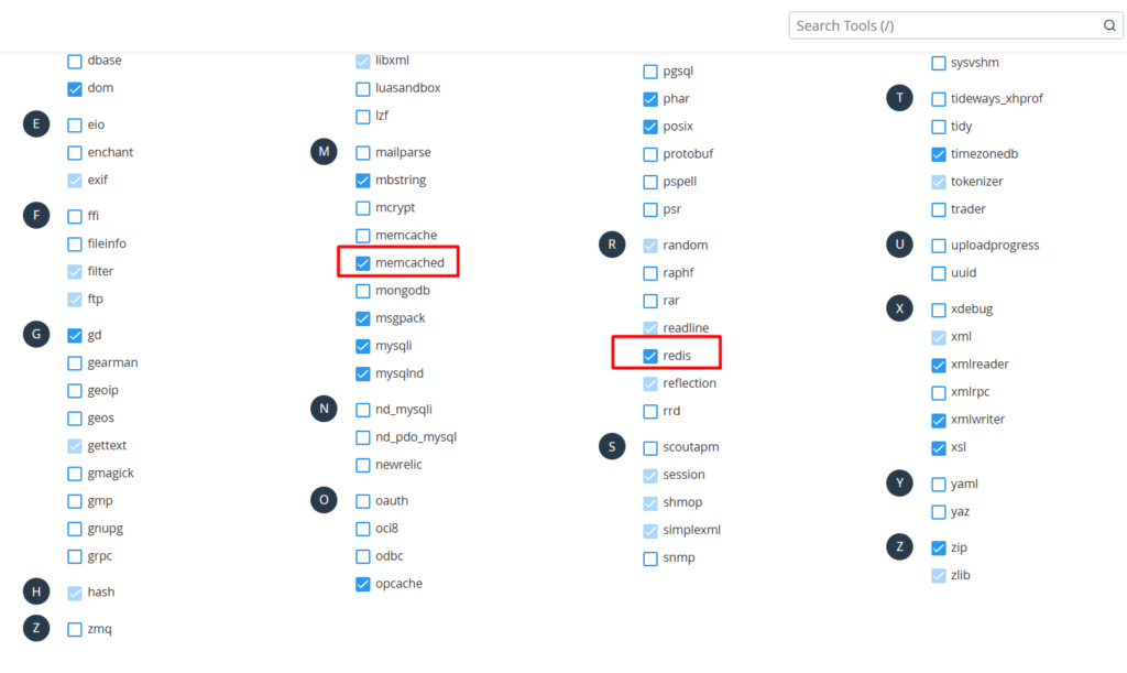 Hướng dẫn cách kích hoạt Memcached và Redis cache cho website trên TinoCache Plugins 2 Memcached và Redis trong cPanel