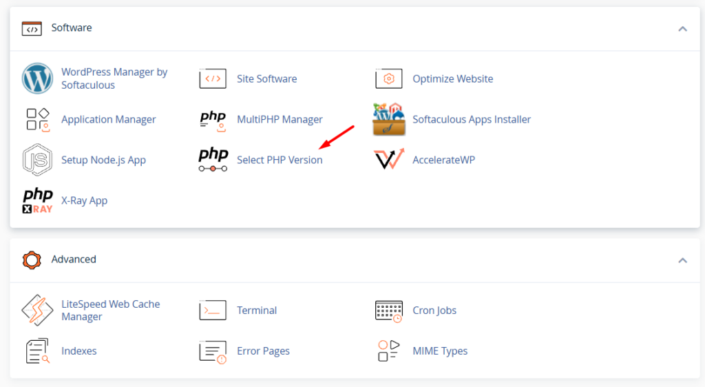 Hướng dẫn cách kích hoạt Memcached và Redis cache cho website trên TinoCache Plugins 4 Kiểm Tra Phiên Bản PHP và Extensions