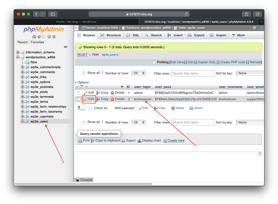 Cách thay đổi tên USER WordPress (thủ công hoặc bằng plugin) 5 Cách thay đổi tên USER WordPress (thủ công hoặc bằng plugin) 5