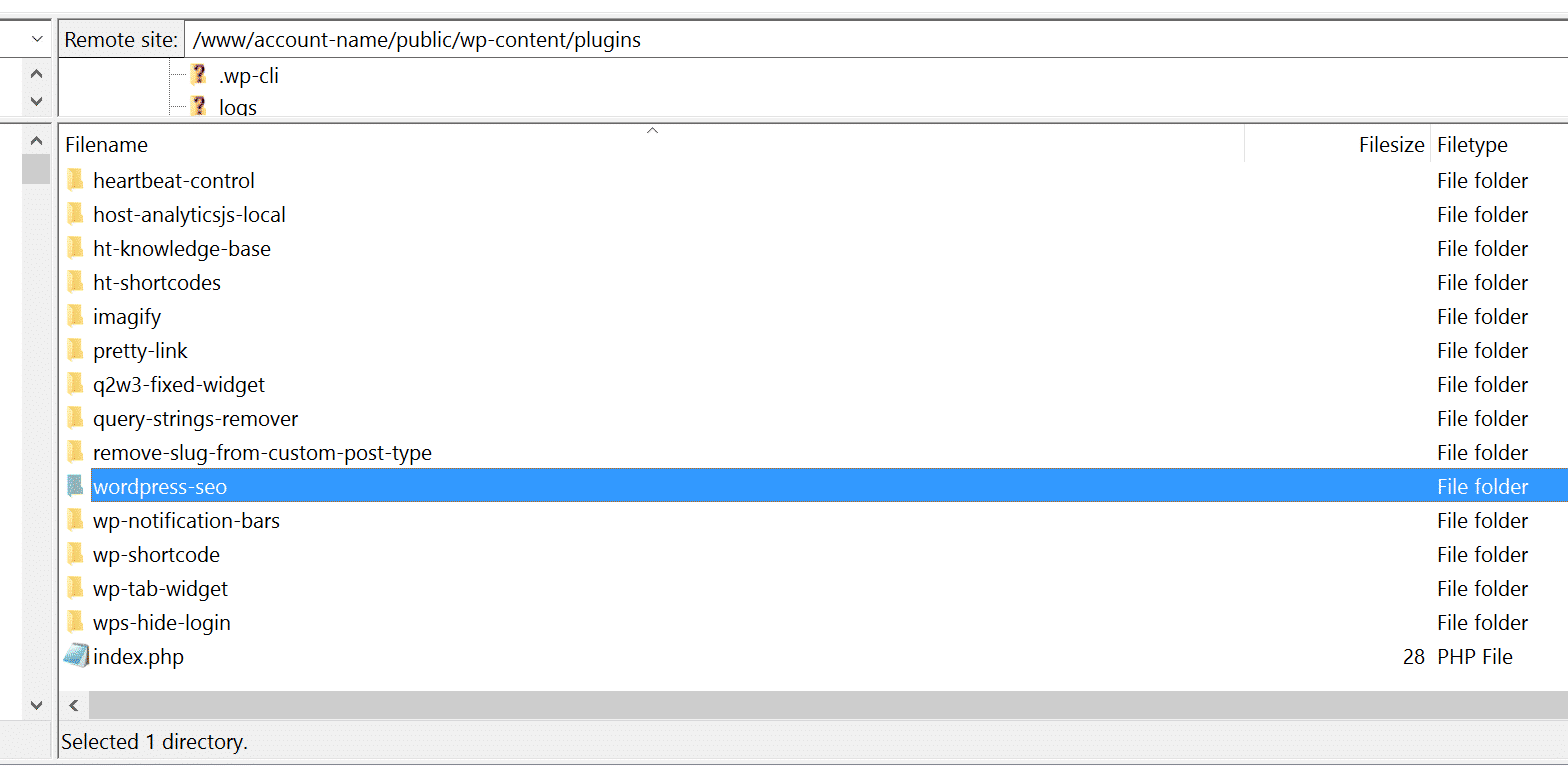 cài đặt sftp plugin wordpress
