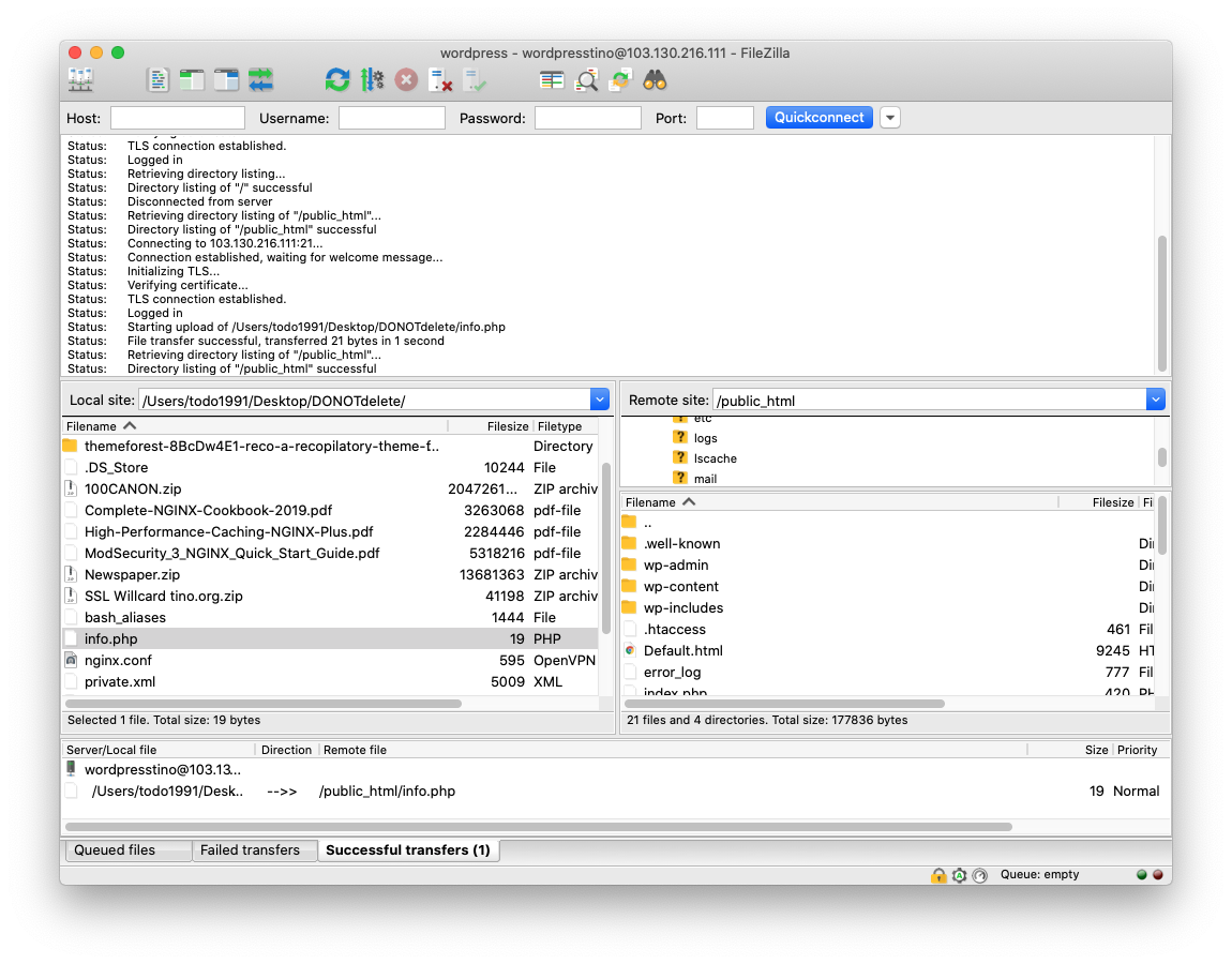 Cách tạo trang phpinfo trên hosting 1 Cách tạo trang phpinfo trên hosting 1