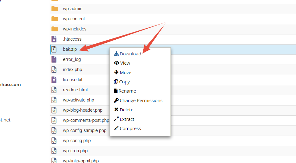 Cách xuất trang web WordPress theo cách thủ công với phpMyAdmin + SFTP 4