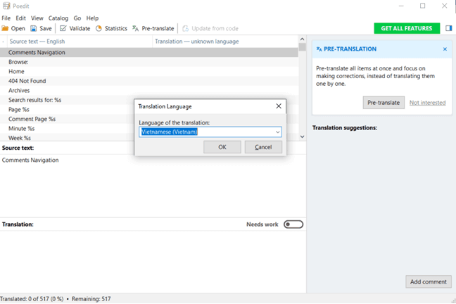 select-translation-language