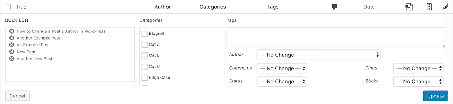 5 cách thay đổi tác giả trong WordPress 5 cách thay đổi tác giả trong WordPress