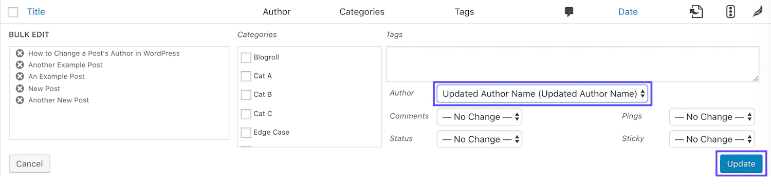 5 cách thay đổi tác giả trong WordPress 5 cách thay đổi tác giả trong WordPress