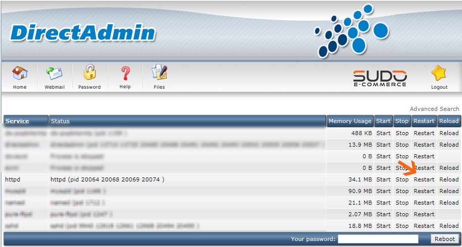 Bật php short_open_tag trên directadmin 3