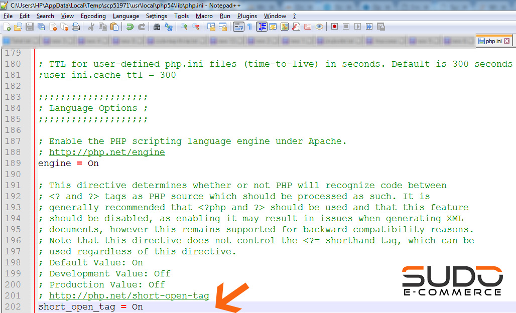 Bật php short_open_tag trên directadmin 2