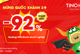 Lễ Quốc khánh, đến TinoHost “gánh” quà về!