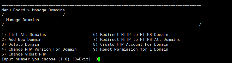 Reset Permission for Domain – Phân quyền lại user cho Website 2