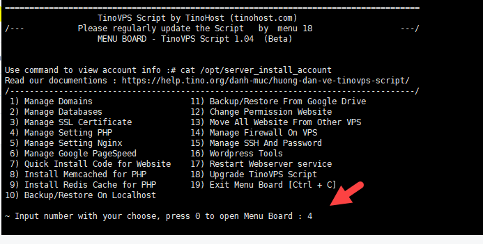 Turn off OPcache - Tắt OPcache Extension php trên TinoScript 1