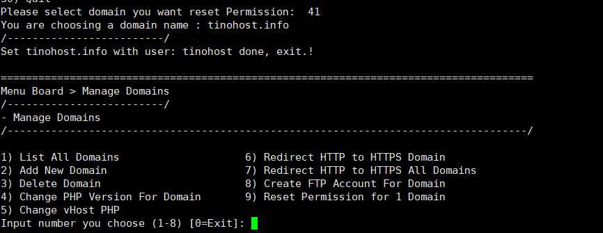 Reset Permission for Domain – Phân quyền lại user cho Website 4