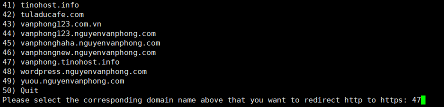 Redirect HTTP to HTTPS Domain - Chủ động chuyển hướng 301 http sang https cho một tên miền 3