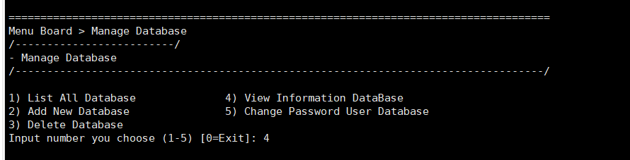 View Information DataBase - Hiển thị thông tin chi tiết một database. 2