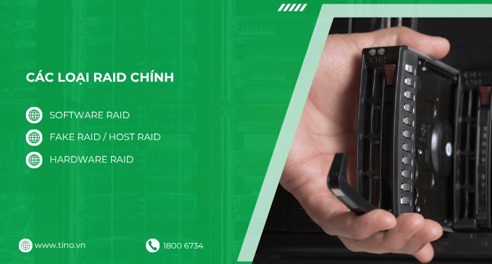 Tìm hiểu chung về các loại RAID lưu trữ phổ biến nhất hiện nay 2 Các loại RAID chính