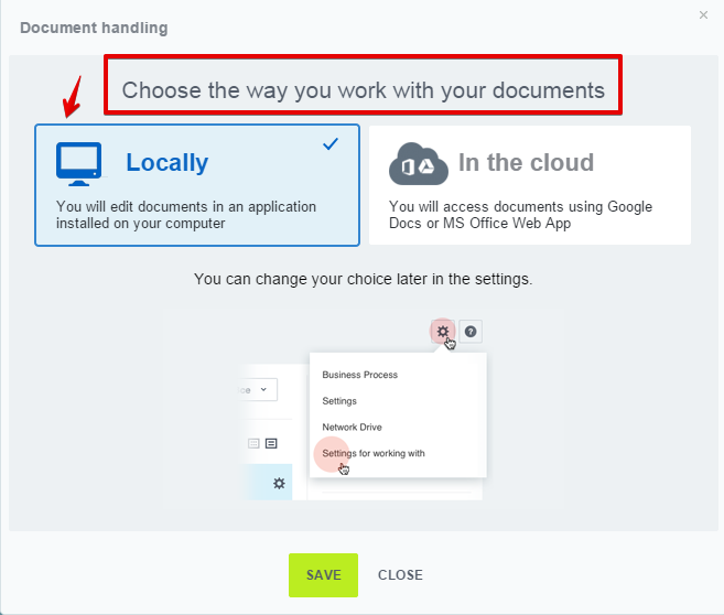 [Drive] Tích hợp với Office 365, Google Documents, MS Office Online 3