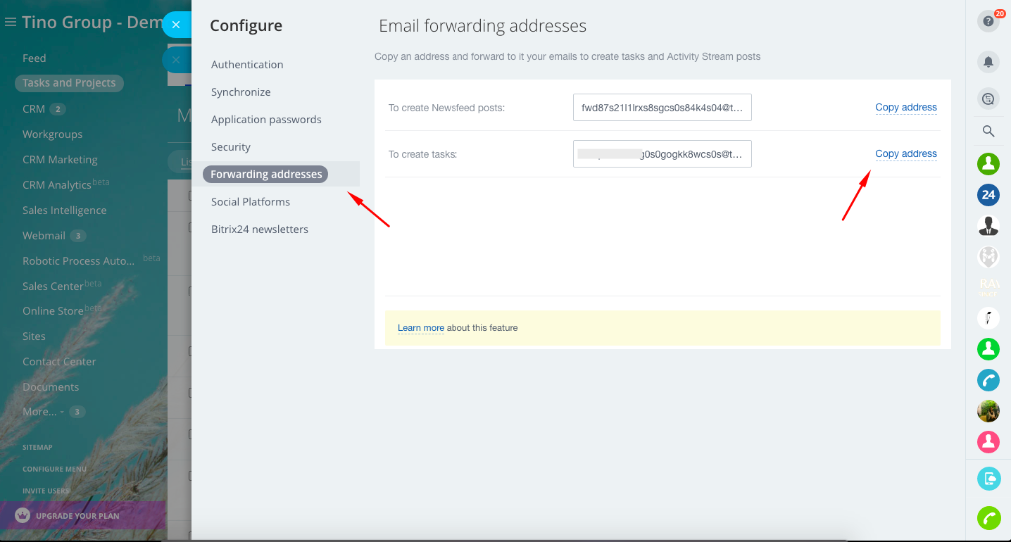 Tạo bài đăng trong bản tin và tác vụ từ email 2 Tạo bài đăng trong bản tin và tác vụ từ email 2