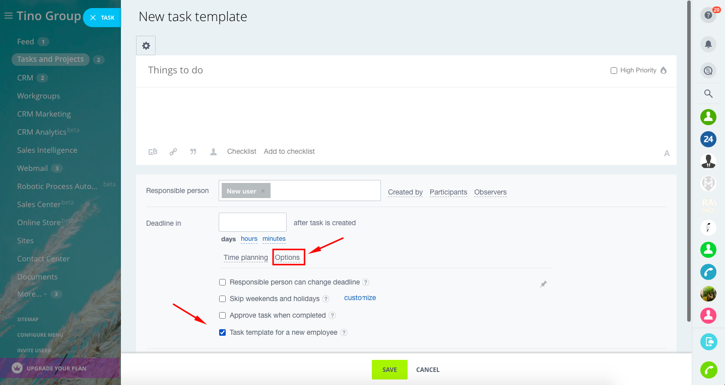 Task template (tác vụ mẫu) 3 Task template (tác vụ mẫu) 3