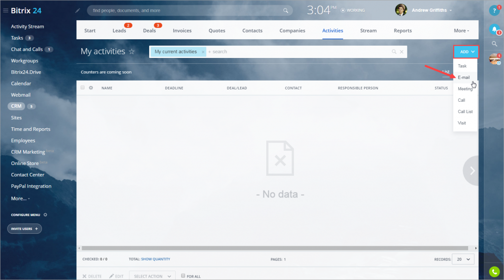 Emailsendcrm6