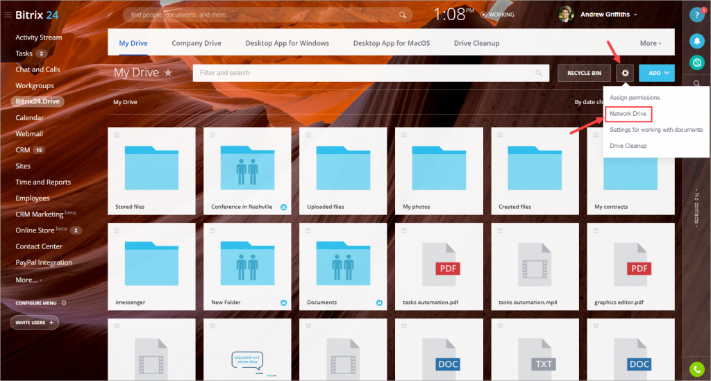 [Drive] Map Bitrix24 Drive làm Network Drive trong Windows 1